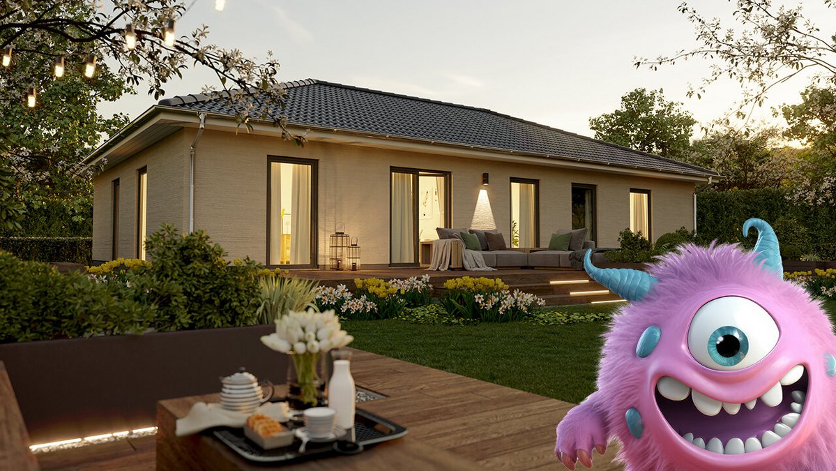 Häuser mit Ratenfressern