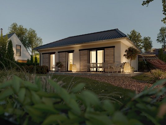 Bungalow-78-Garten-Abend